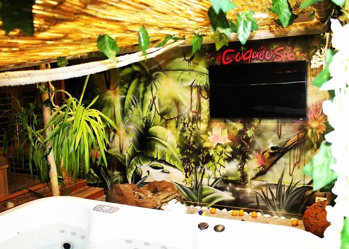 Coqueo - Jacuzzi & Sauna 77 Hotel Lizy-sur-Ourcq